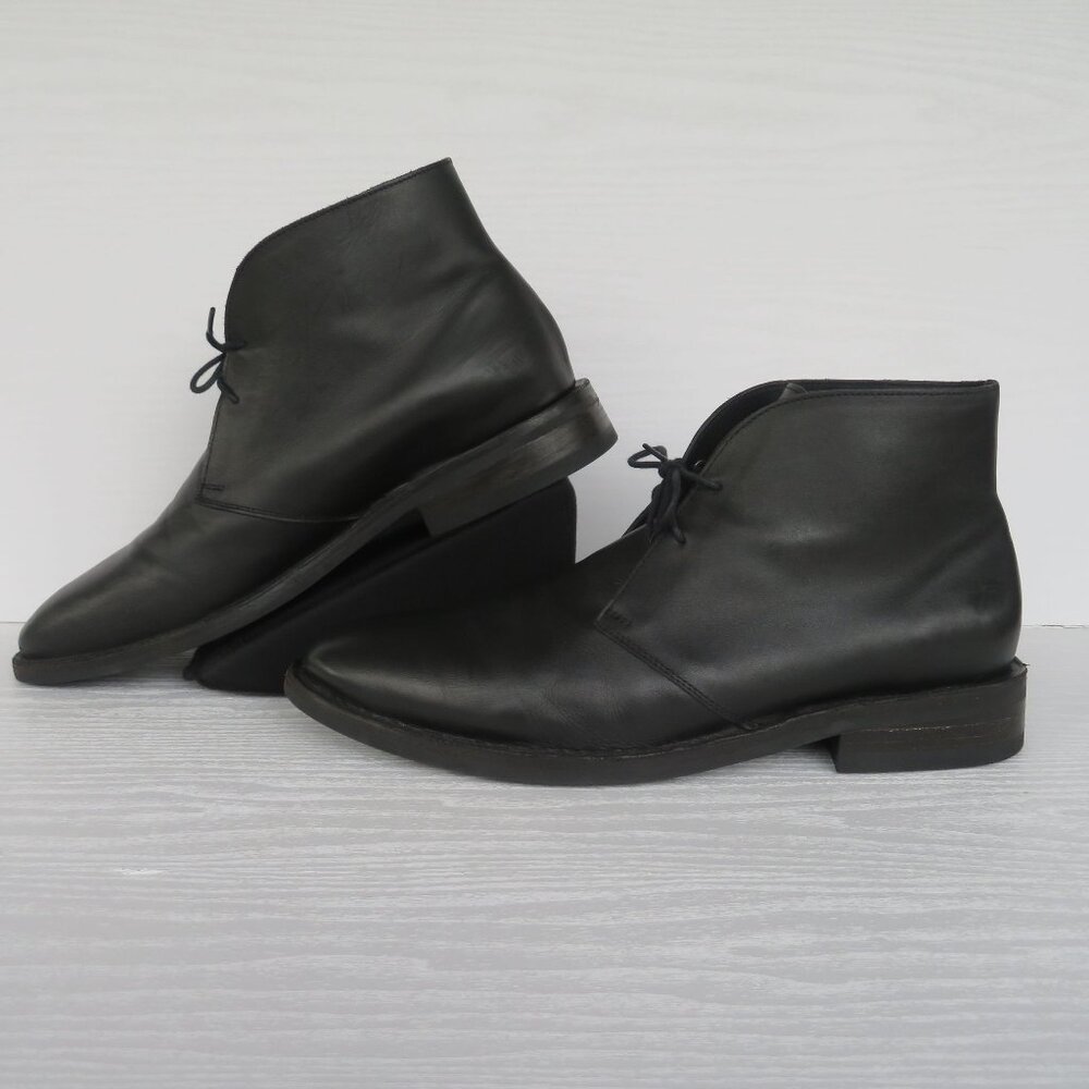 Thursday Boot Scout Chukka Boots Men's Sz 12 Black Leather Ankle Classic Dapper - Picture 2 of 16